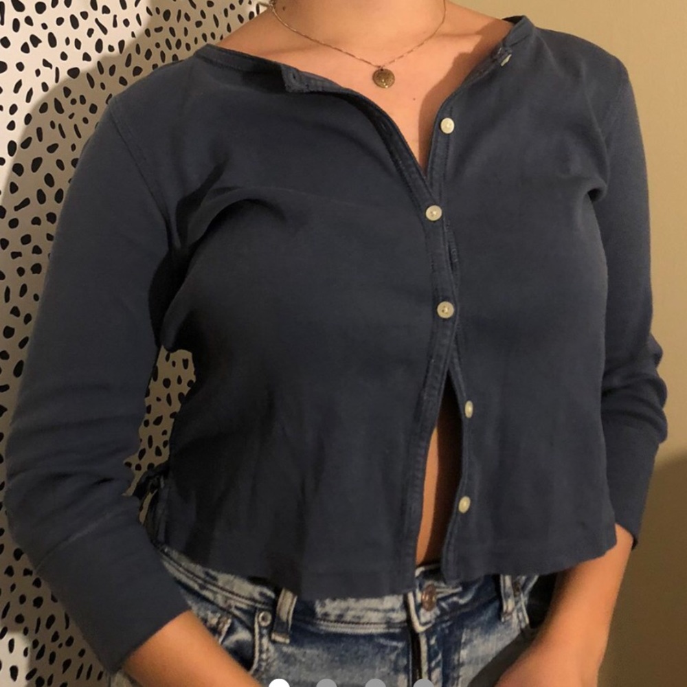 Abercrombie and Fitch button down clue cardigan